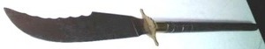 lot 180 image: 35 Inch Spear. Poly Handle, 12 Inch Blade