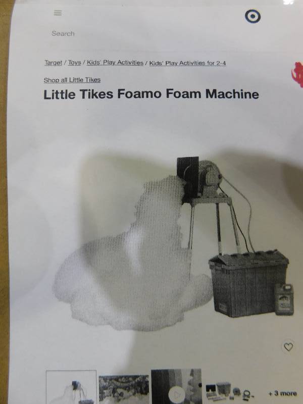 Little Tikes Foamo Foam Machine