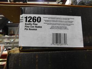 lot 64 image: WoodHaven 5 in. x 7 ft. Knotty Pine Tongue and Groove Ceiling Plank (174 sq. ft)