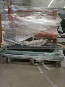 Misc. Pallet of Racking (INCLUDES UP RIGHTS, M-RACKS & WIRE DECKING)