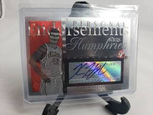 Kris Humphries Autograph Personal Endorsements Topps PE-KH