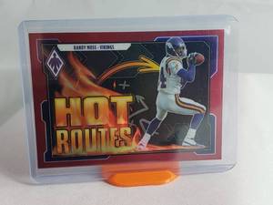 Randy Moss Numbered 197 of 199 Panini Hot Routes No. HR-29