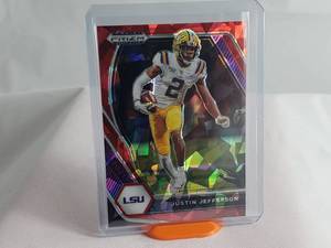 Justin Jefferson Panini Prizm Draft Picks No. 56