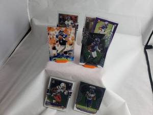 Lot of 6 Minnesota Vikings Cards Kirk Cousins, K.J. Osborn Rookie, Nate Stanley Rookie, Smith-Marsette Rookie, Anthony Harris, Warren Moon