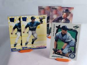 Lot of 5 Alex Rodriguez Rookie Cards