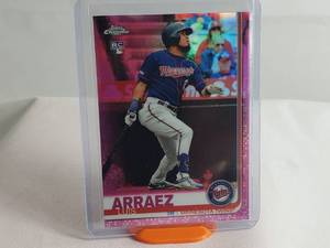 Luis Arraez Topps Chrome Rookie Card 45 Chrome