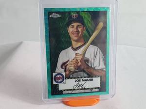 Joe Mauer Topps Chrome No. 528