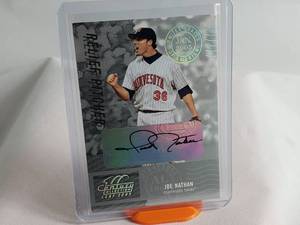 Joe Nathan Autograph Numbered Card 150 of 250