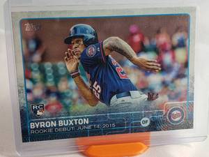 Byron Buxton Topps Rookie Card Update Series US136