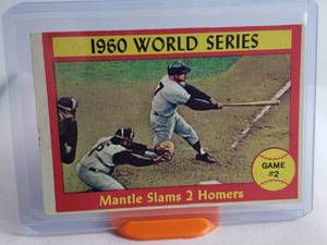 Mickey Mantle - 1960 World Series Game #2 Mantle Slams 2 Homers #307