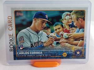 Carlos Correa Rookie Debut Card Topps US251