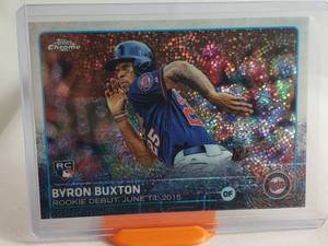 Byron Buxton Pulsar Refractor Rookie Card Topps US136