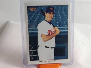 Joe Mauer Rookie Card Topps 206 #271