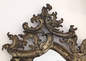 lot 2 image: Amazing Large Ornately Designed Vintage Wall Mirror