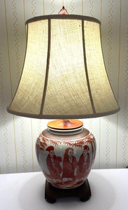 lot 75 image: Amazing Asian Inspired Lamp