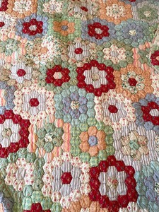 lot 178 image: L.L. Bean Twin Quilt and Standard Pillow Sham