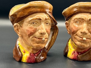 lot 133 image: Pair of Royal Doulton Character Mugs Arry