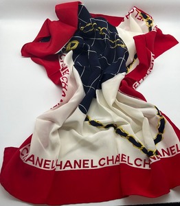 lot 11 image: Chanel Silk Scarf