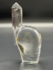 lot 60 image: Baccarat Crystal Pelican Figurine