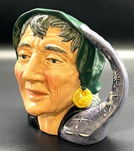 lot 52 image: Royal Doulton Toby Mug The Fortune Teller