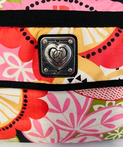 lot 194 image: Brighton Double Zippered Crossbody Handbag