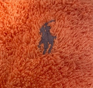 lot 326 image: New Deep Peach Ralph Lauren Bath Towels, Hand Towels and Washcloths
