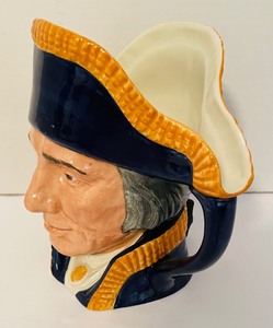 lot 319 image: Royal Doulton Lord Nelson Toby Mug