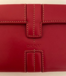 lot 343 image: Radiant Red DKNY Wallet