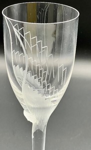 lot 253A image: Lalique Angel Fluted Champagne Glass