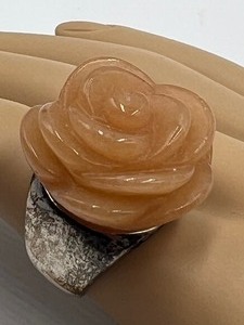 lot 229A image: Carolyn Pollack Sterling and Flower Ring