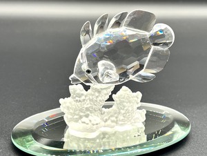 lot 201 image: Swarovski Crystal Butterfly Fish Figurine