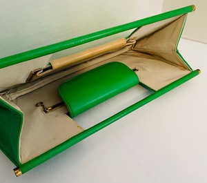 lot 351 image: Vintage Gorgeous Green Handbag
