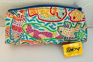 lot 370 image: Five Ken Done Zipper and Velcro Pouches
