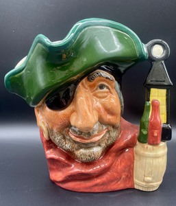 lot 413 image: Royal Doulton The Smuggler and Mr. Pickwick Toby Mugs
