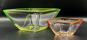 lot 405 image: Two Walther Glass Art Glass Pieces