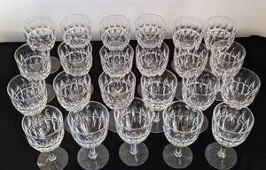 lot 264 image: Stewart Clifton Park Crystal Water Goblets