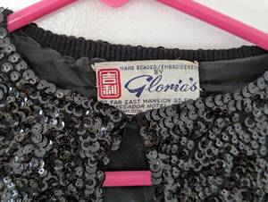 lot 288 image: Pair of Sparkly Vintage Sweaters