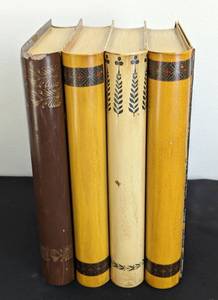 lot 429 image: Vintage Italian Metal Stacked Faux Books Box