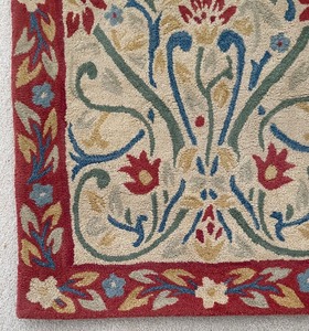lot 55A image: Charming Company C Rug from India