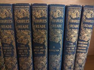 lot 112 image: Vintage Charles Reade Book Set