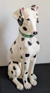 lot 116 image: Kay Finch Ceramic Dalmatian Statue