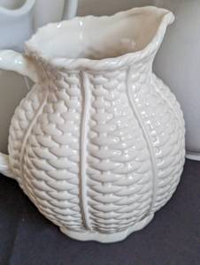 lot 118 image: Three Decorative Ceramic Pitchers