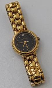 lot 493 image: Adolfo Gold Tone Wristwatch