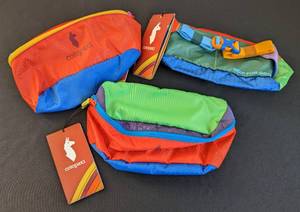 lot 511 image: Three New Cotopaxi Fanny Packs