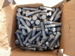 Galvanized Bolts 3 14 x 58