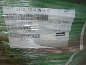 Pallet- Parker Hammifin  Air Brake Hose Green 38