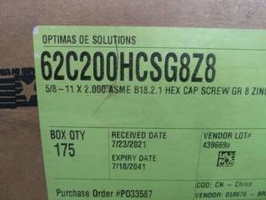 NUCOR Bolts 58