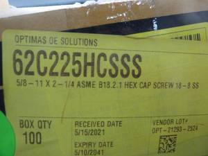 Brighton Best Stainless Steel 58 & 516 Bolts