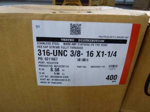 Vertex Bolts Stainless