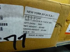 New York Fender Washers 516